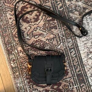Cleobella leopard mini crossbody